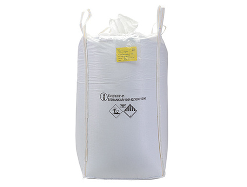 Groundable type C FIBC Self standing FIBC for powders tubular breathable Woven Polypropylene Bags UN big bag Asbestos FIBC Bags