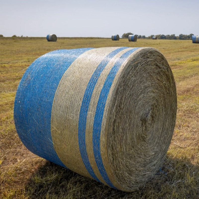 Plastic Nets Hay Bale Net Wrap Silage Tarp Custom Size Silage Film Mulching Plastic Bale Wrap Net