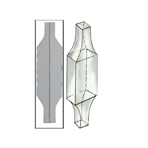 baffle concrete washout bag with transparent liner bag