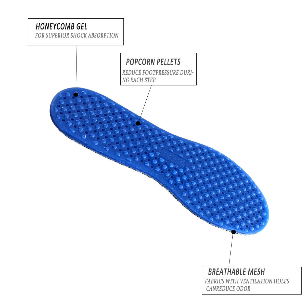 sport insoles heat moldable insoles orthopedic shoes for children flat feet