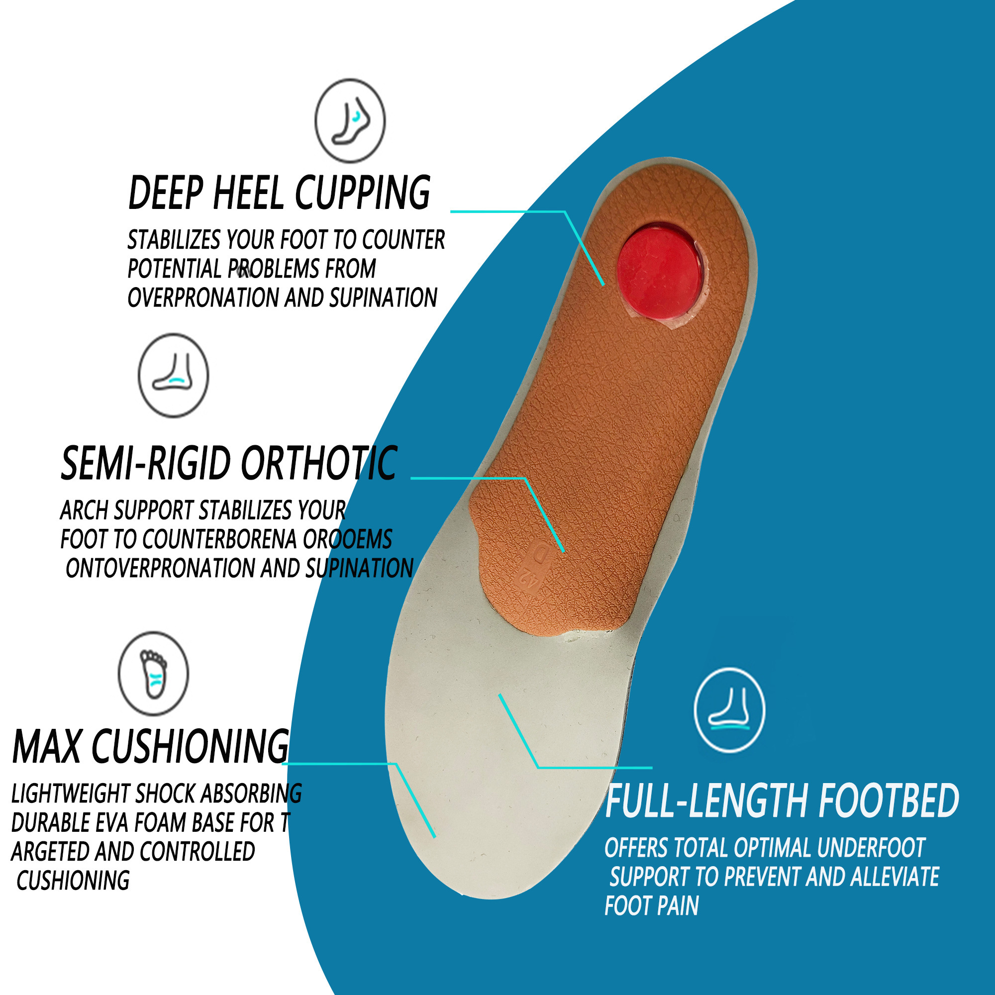 plantar fasciitis feet insoles arch eva sheet for shoe arch support insole