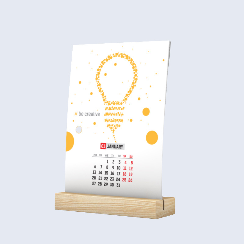 Custom Printing Digital Desk Calendars Design Calendars Planners Design Table Calendar