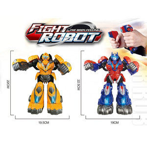 Longxi 2.4G Fighting Robot Toy remote control fighting robot battle robot toys motion sensing game