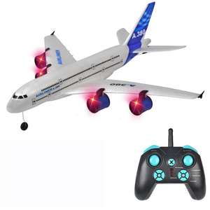 LONGXI A380 rc airplane 3-CH Foam rc model airplane electric plane remote control Jet rc glider toy for kid