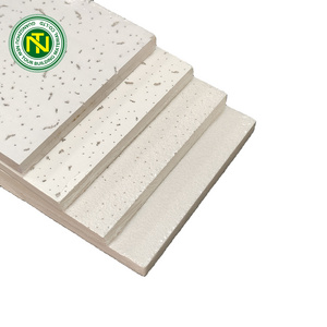 Drop Ceiling Tiles Acoustic Mineral Fiber for apartment in China Hotel Interior Decoration Materials Mineral Wool board