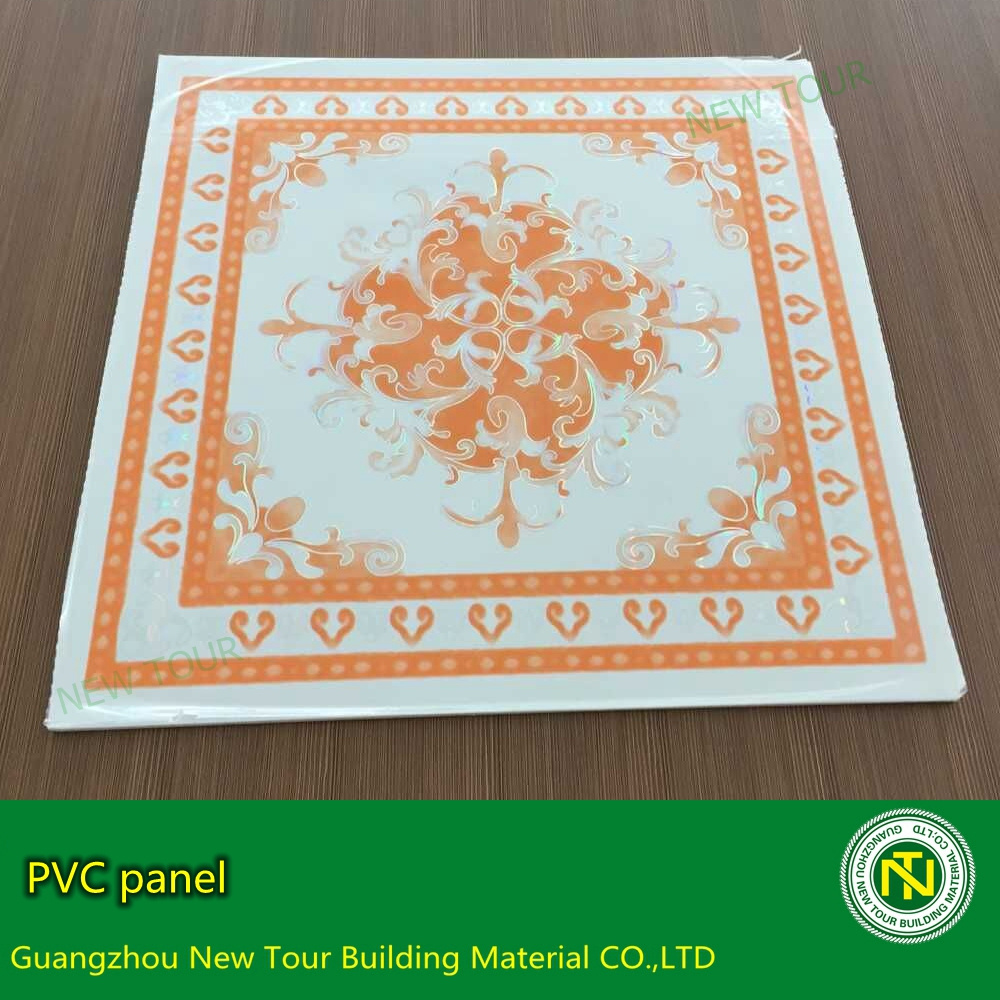 PVC Ceiling Panel Square Indoor Hotel Pvc Wall Panel Waterproof Kitchen Waterproof Drop Ceiling Tiles 2x4 Traditional PVC Facing