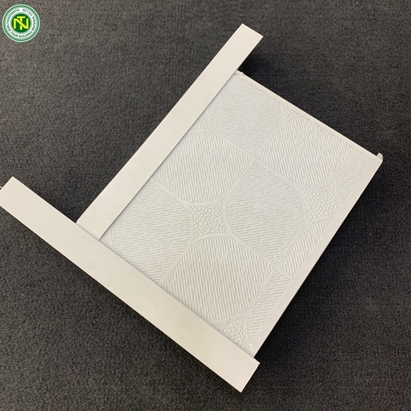 60*60 gypsum suspended ceiling tiles pvc laminated gypsum ceiling tiles