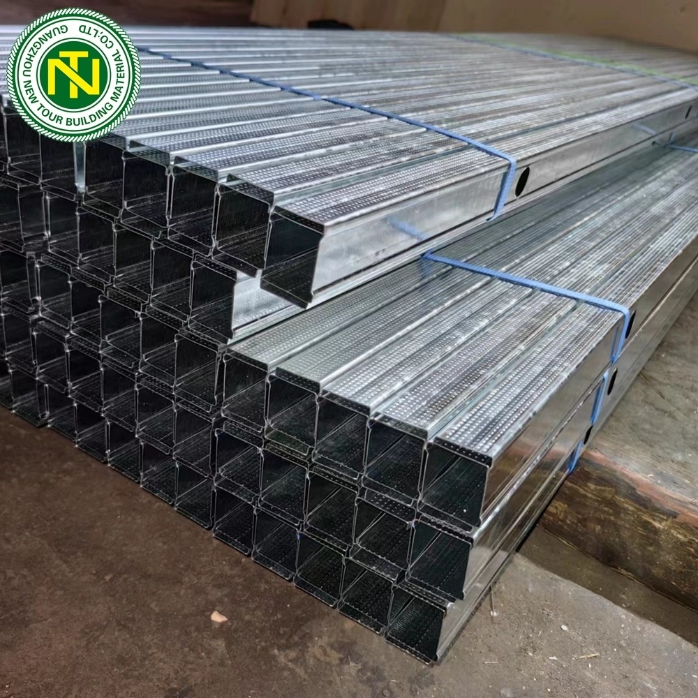 Factory manufacturer galvanized steel metal stud gypsum channel ceiling channels for gypsum board