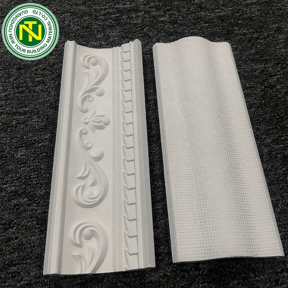 Fiberglass Gypsum/ Cornice Gypsum Mould China Factory Decorating Ceiling Glass Fiber Gypsum