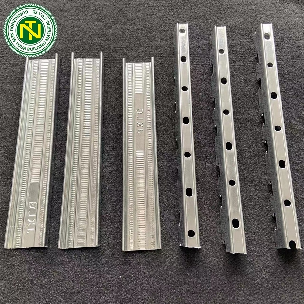 2022 Guangzhou  Galvanized steel high hat gypsum suspended ceiling wire clips for furring channel c channel