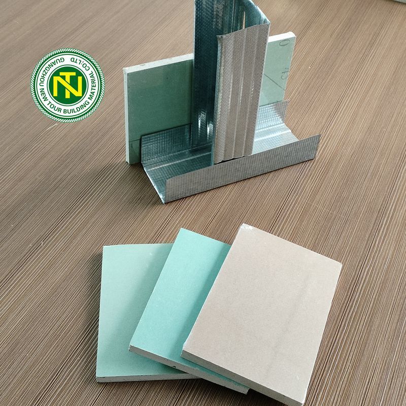 Plaster Fire and moisture-proof gypsum rhino board  for  suspension ceiling and partition drywall ceiling tile cheap price