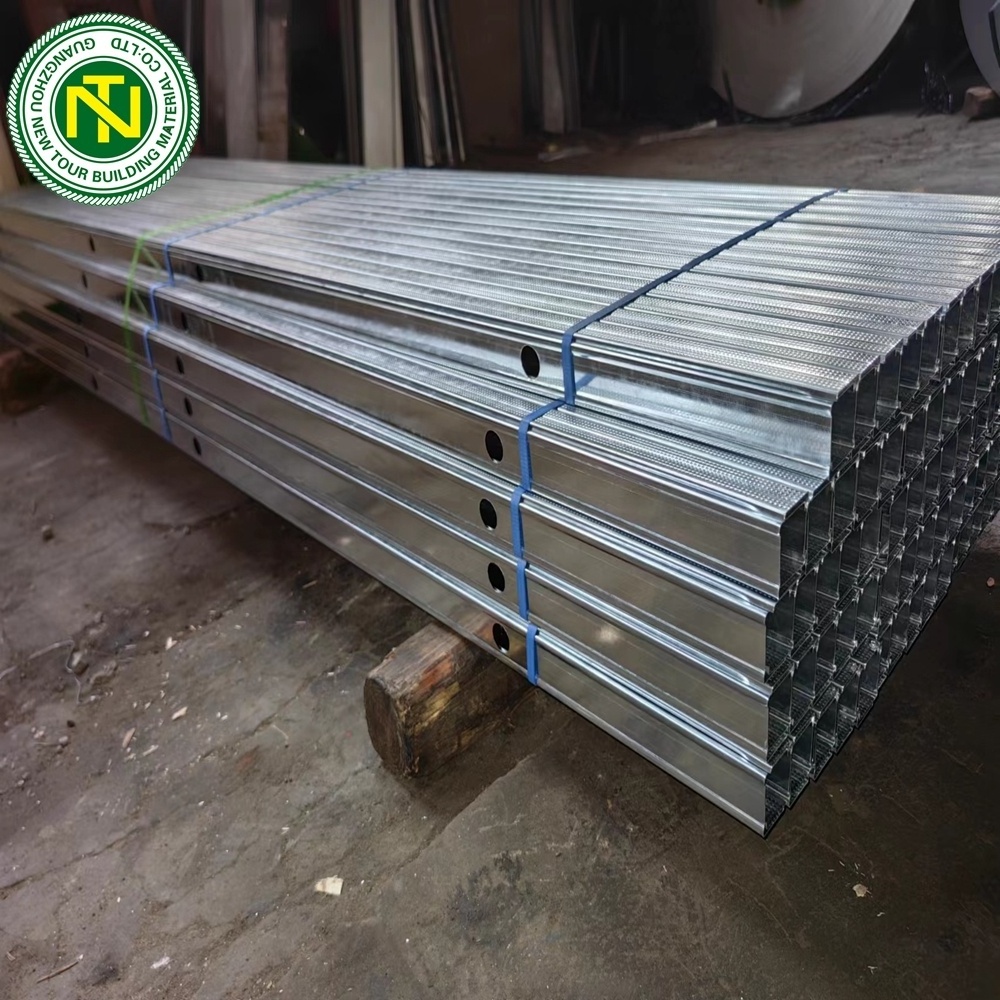 Factory manufacturer galvanized steel metal stud gypsum channel ceiling channels for gypsum board