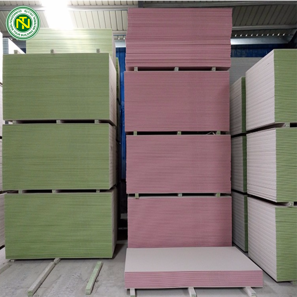 Package Pallet 9.5MM / 12.5MM Ghana Standard Gypsum Board/ Plasterboard/ Drywall