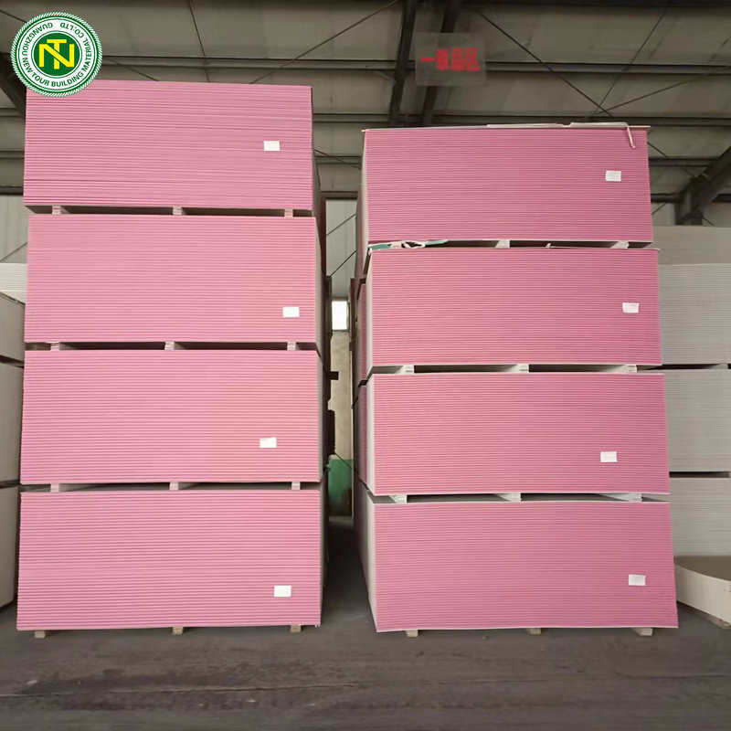 Factory produce 9.5MM / 12MM  Standard/Waterproof/Fireproof Gypsum Board/ Plasterboard/ Drywall ceiling decoration