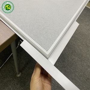 Suspended Ceiling Tiles Metal Ceilings Print High Quality Decorative Aluminum Aluminum Alloy Square Modern 600x600mm White 100M2