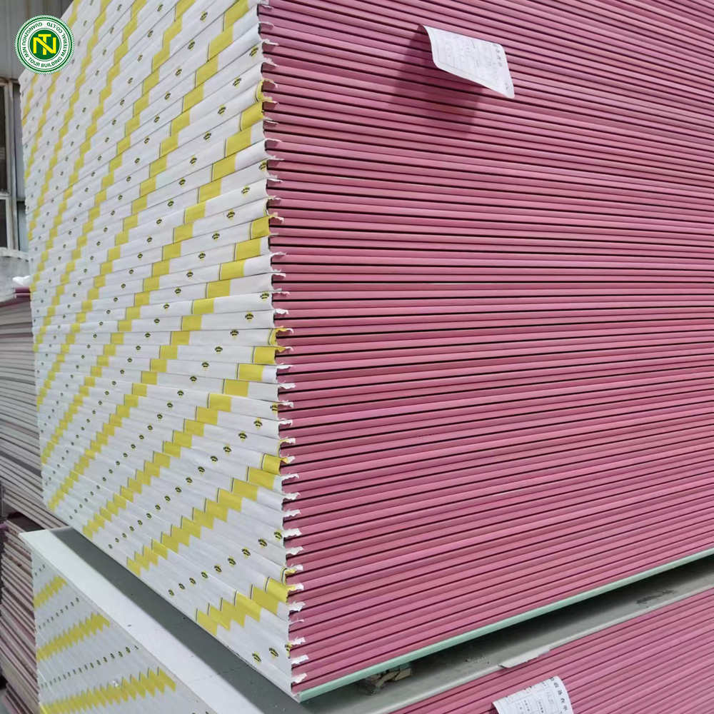 Factory produce 9.5MM / 12MM  Standard/Waterproof/Fireproof Gypsum Board/ Plasterboard/ Drywall ceiling decoration