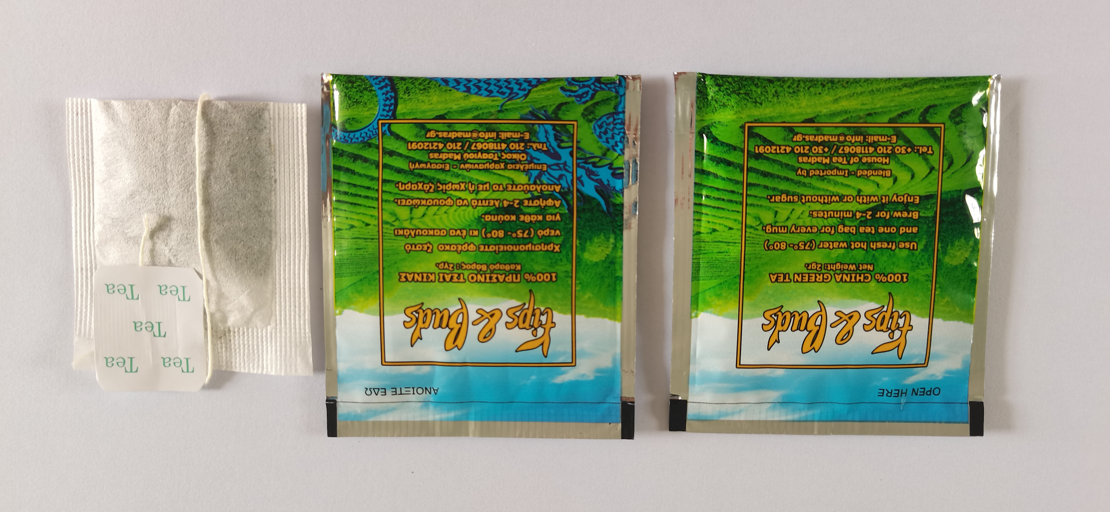 Factory in China OEM 2g*100teabag  Green Tea Teabag