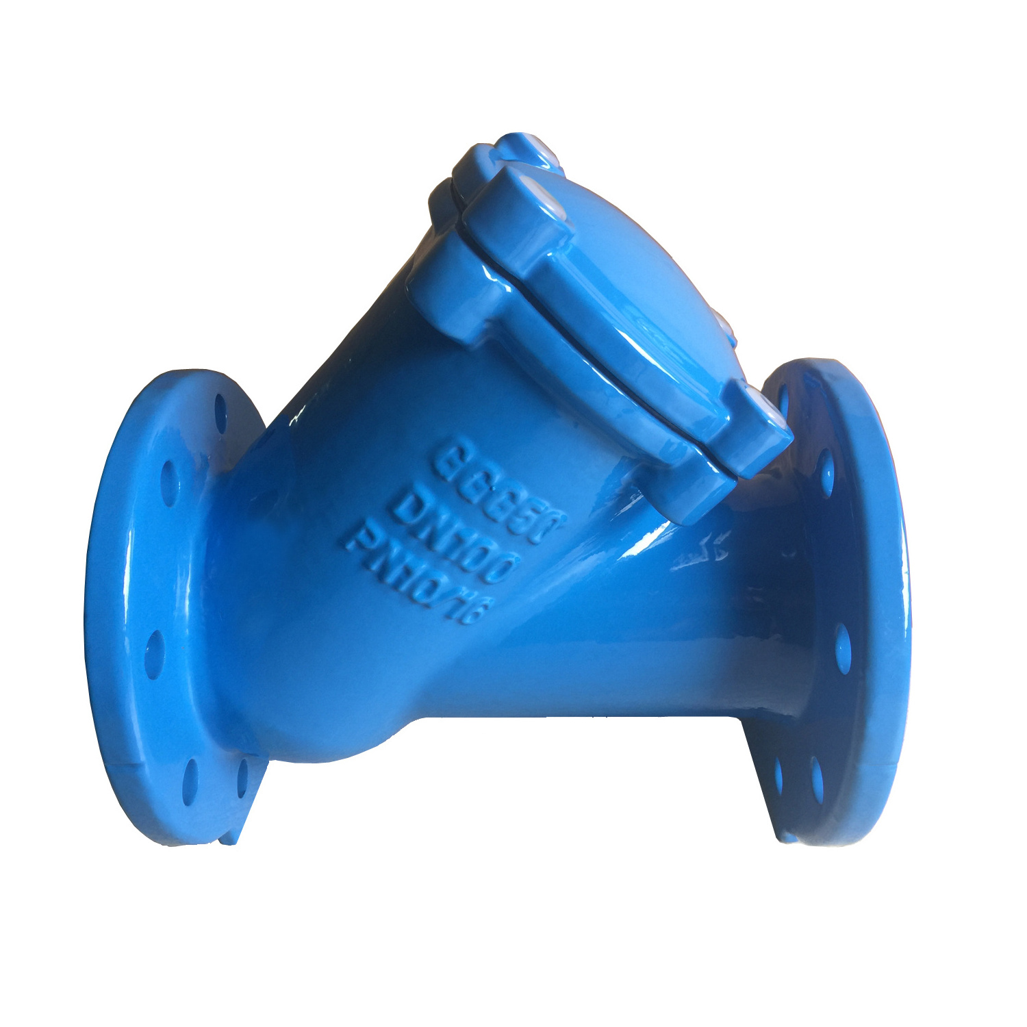 DIN GGG50 Ductile Iron Ball Type Check Valve Sump Pump check valve Flange end check valve