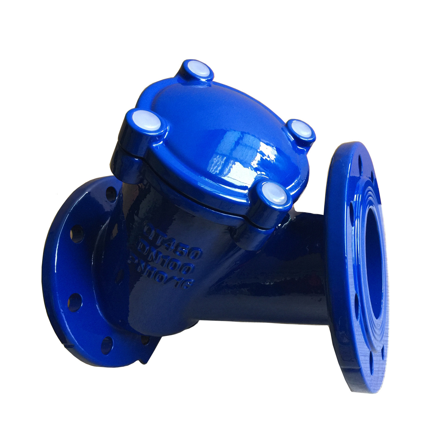 DIN GGG50 Ductile Iron Ball Type Check Valve Sump Pump check valve Flange end check valve