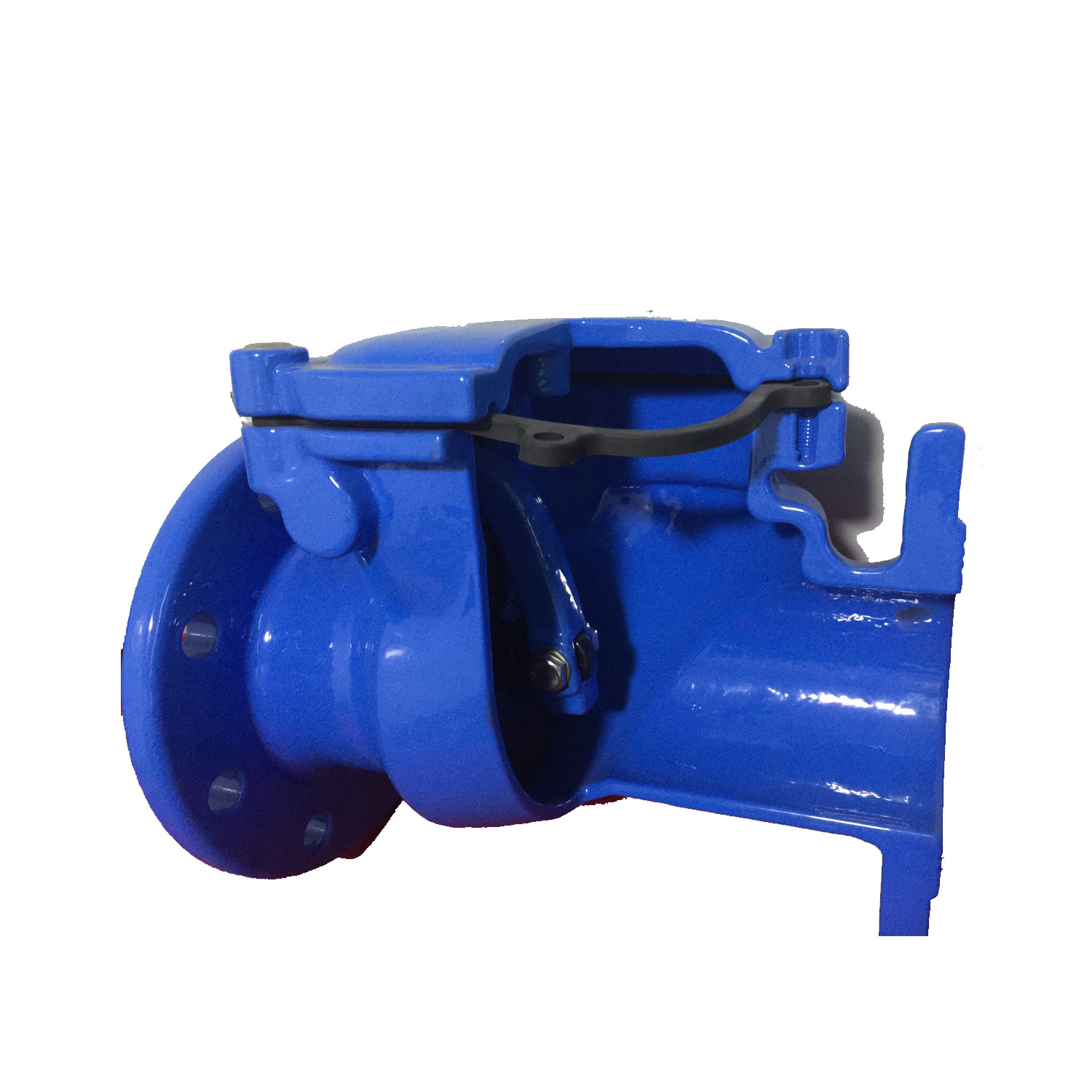 BS Rubber Seal Swing Check Valve Ductile iron Double flanged Check Valve PN16 Check valve