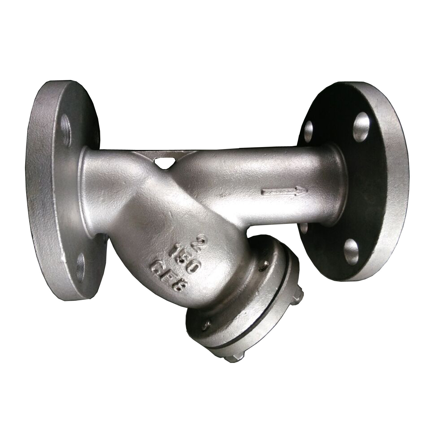 PN16 Ductile Iron Cast Steel Wcb Ss Body Flange Ends Y Strainer with Epoxy Coating DIN ANSI BS JIS Filter Conical Strainer Valve