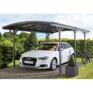 Single aluminium build rv canopy 3*4m alluminio prezzi dome frame wash carports car port single slope alu carport