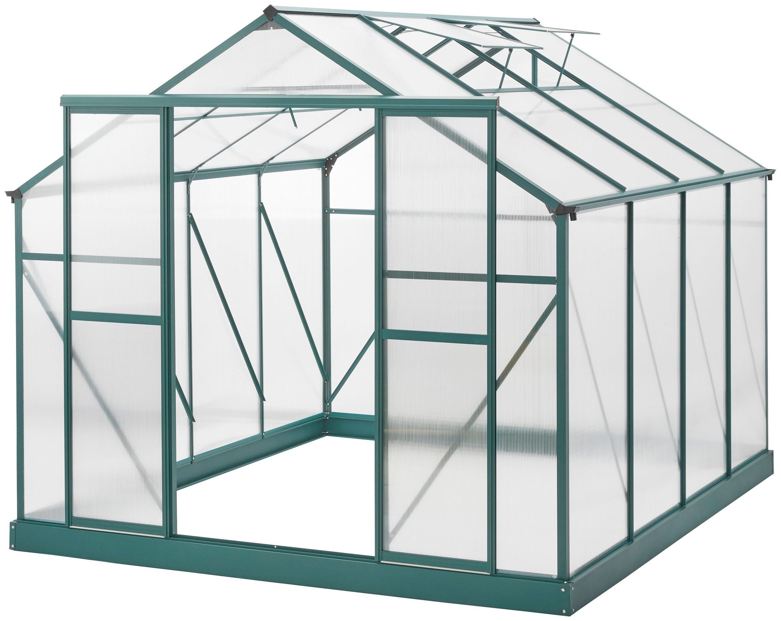 Easily Assembled polycarbonate Greenhouse Kit Mini Garden Greenhouse Used For Outdoor And Indoor