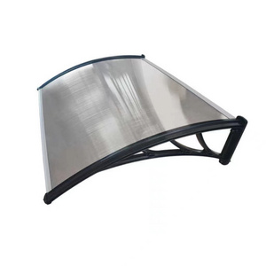 Waterproof Metal Polycarbonate Rain Shelter Door Canopy