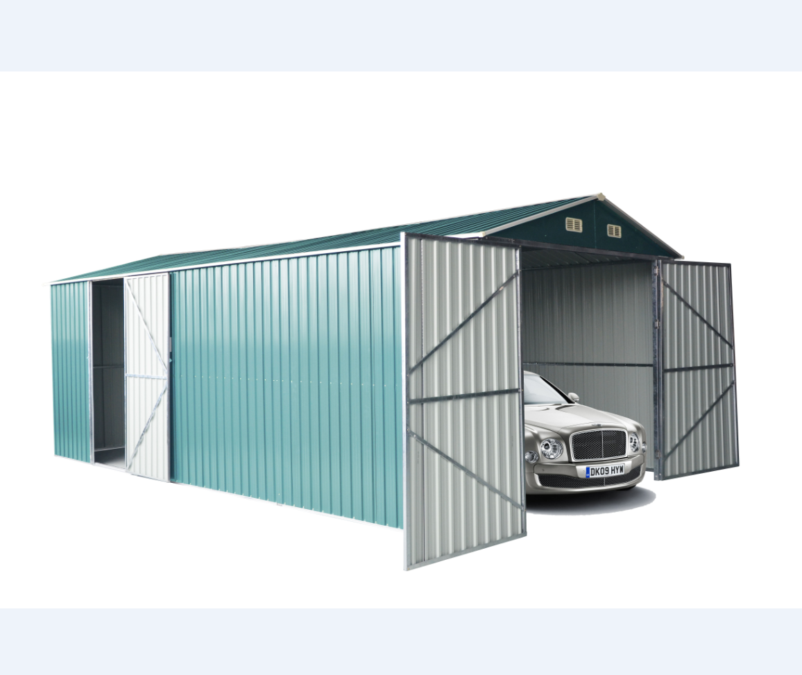 garden used sheds for car storage