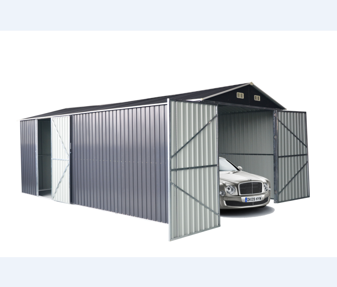 garden used sheds for car storage