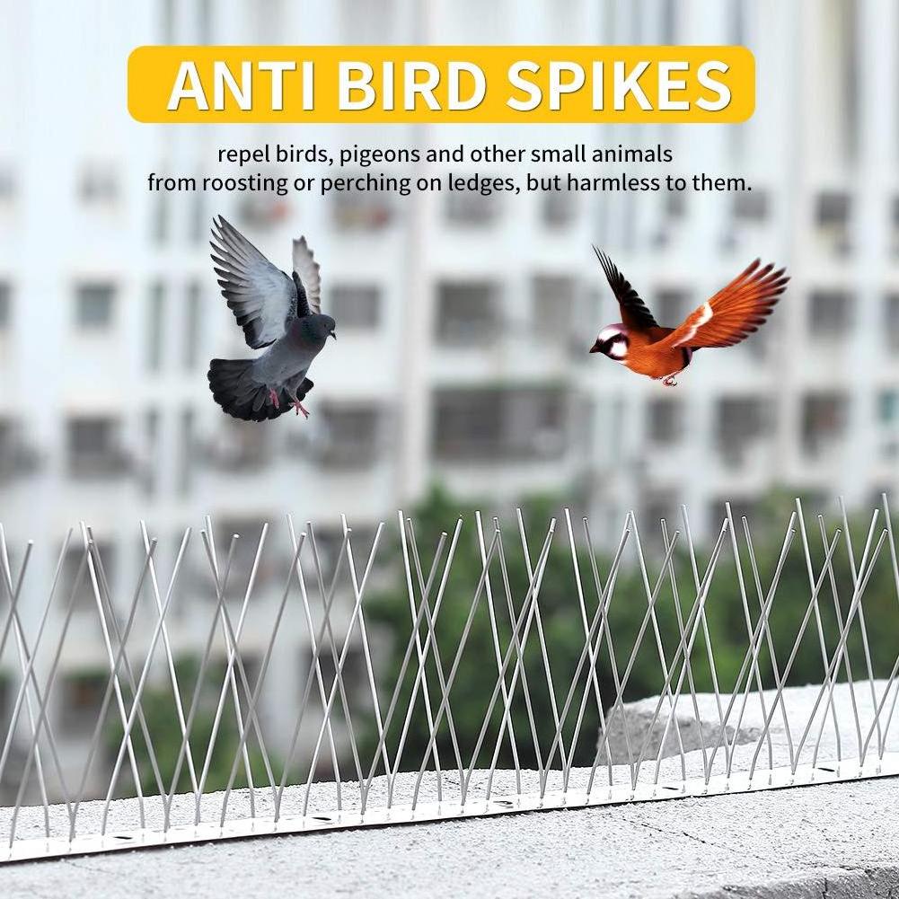 Factory price Stainless Steel Anti Pigeon Stainless Steel Deterrent Bird Spikes