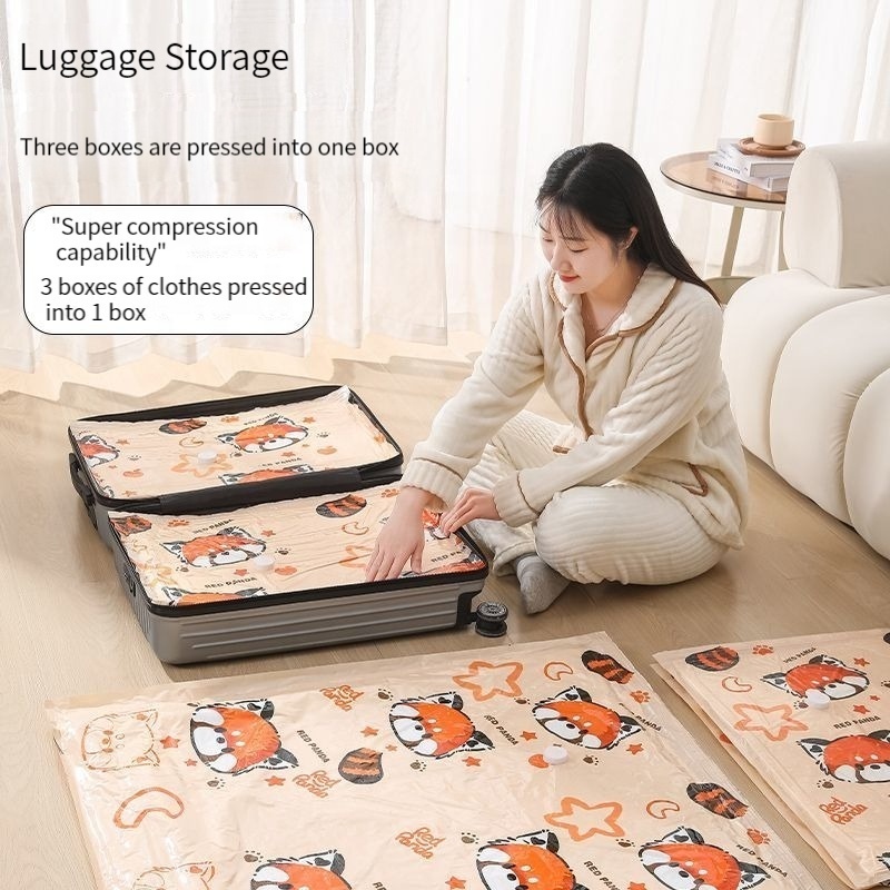 Large quantity discount household save space Dustproof and moistureproof clothes quilt Vacuum Compression Storage Bag