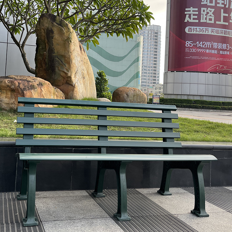 2024 new products classic garden public park waiting for full plastic benches available at low prices