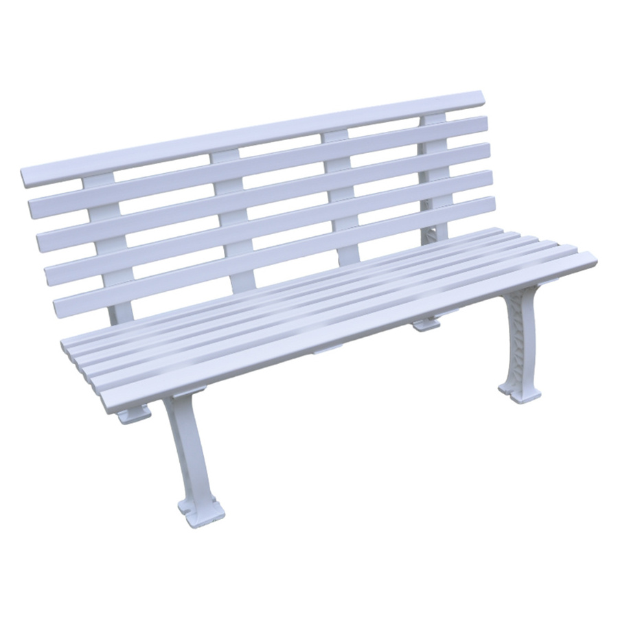 New design waterproof patio balcony furniture outdoor garden plastic park benches