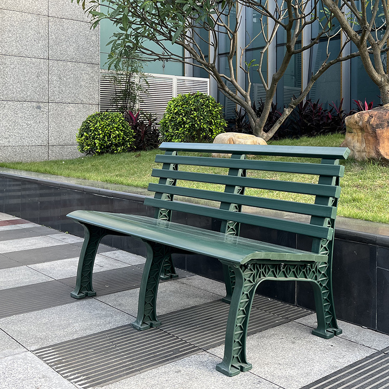 2024 new products classic garden public park waiting for full plastic benches available at low prices