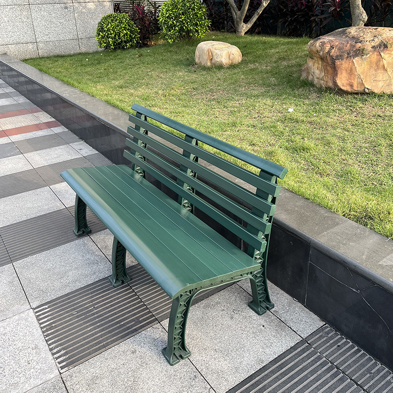 2024 new products classic garden public park waiting for full plastic benches available at low prices