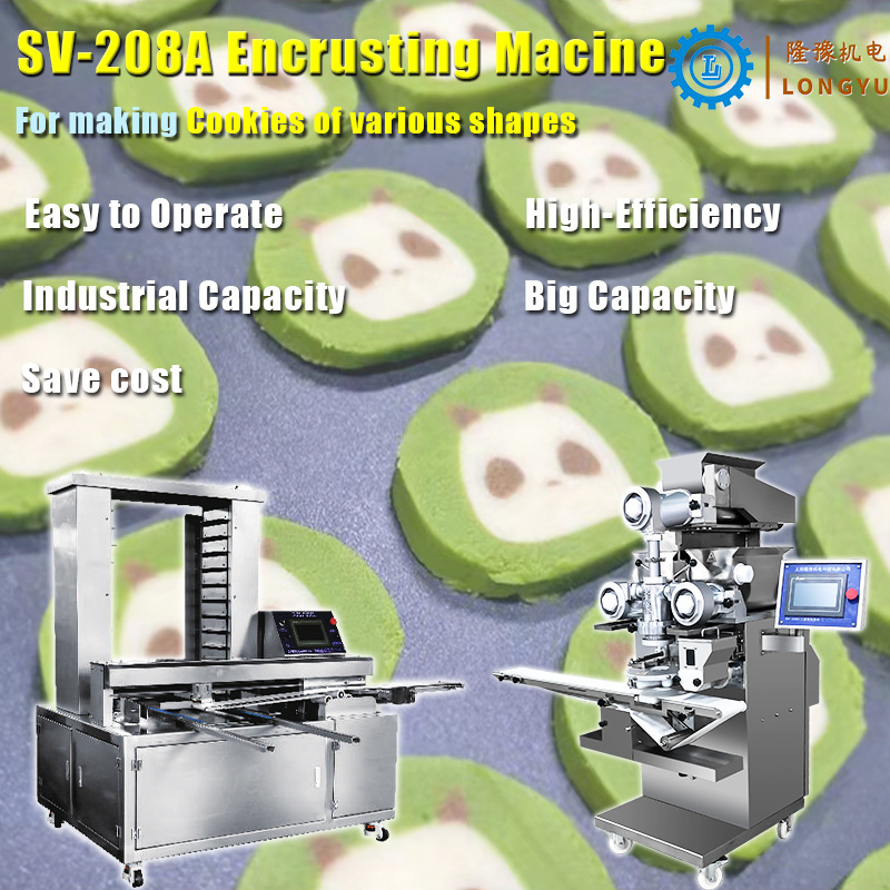 Multifunctional cookie manufacturing machine fortune cookie machine small cookie machine automatic