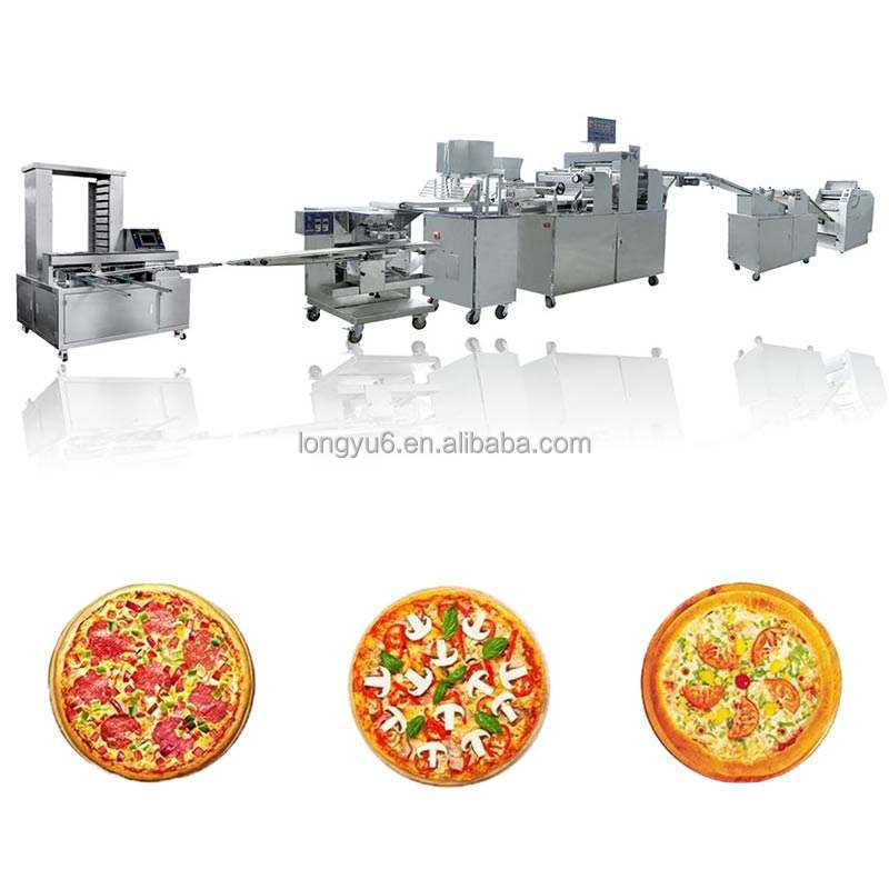 Full Automatic Industrial Pizza Dough Maker Pizza Production Line Pizza Making Machine