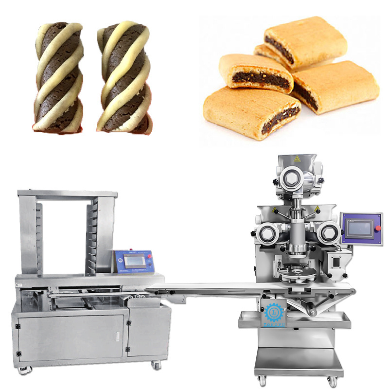 Multifunctional  Long Strip Cookies Machine Price Fortune Cookie Maker Forming Machine