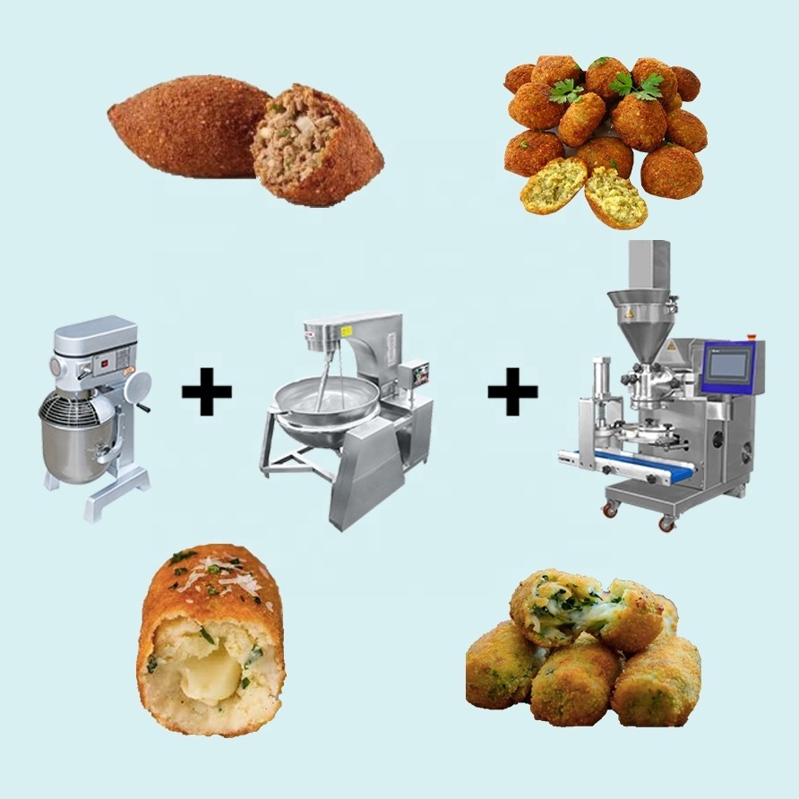 Small desktop Industrial Automatic Kibbeh kibbe Coxinha Making Machine kibbeh making machine for Sale