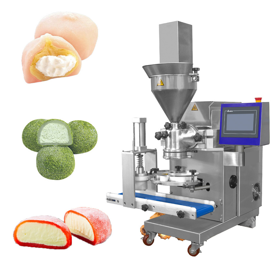 Hot sales snack machines mochi ice cream machine small encrusting machine for making mochi ice cream