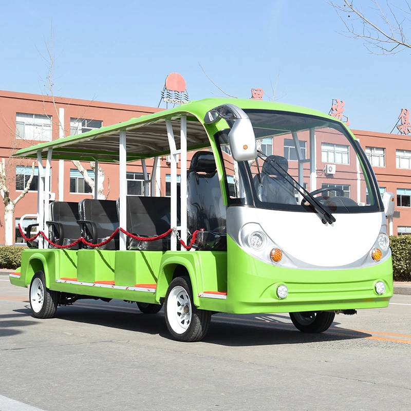 China Luxury Tourist Electric Mini Sightseeing Bus Vintage Sightseeing Bus Sightseeing Electrical Buses