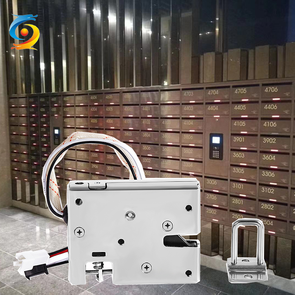 Quick Response Magnetic Lock for Smart Mailbox Vending Locker Electric Solenoid Lock CE RoHS Approved