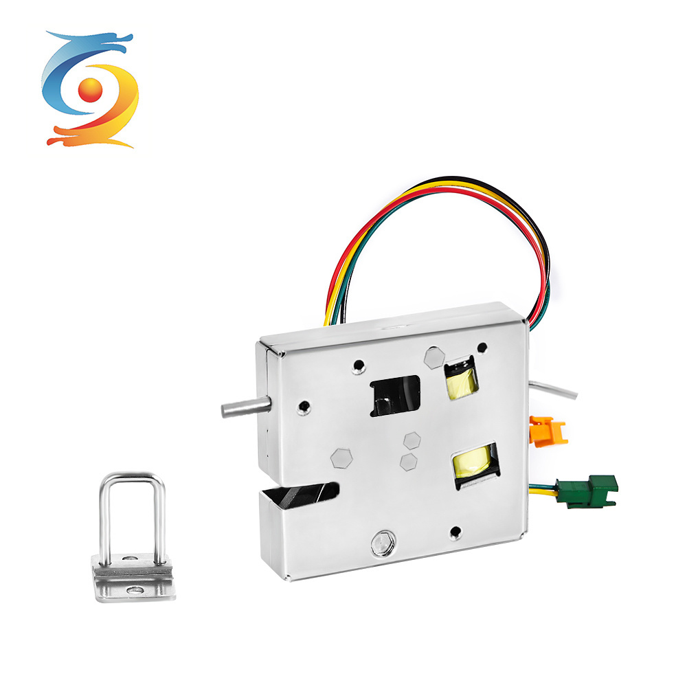 Smart Magnetic Electronic Solenoid Lock 12V 24V Logistics Cabinet Magnet Lock Latch