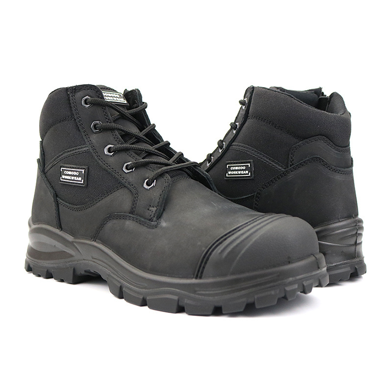 new hot product welding sole injection machine steel toe waterproof soft safety shoe boots without laces