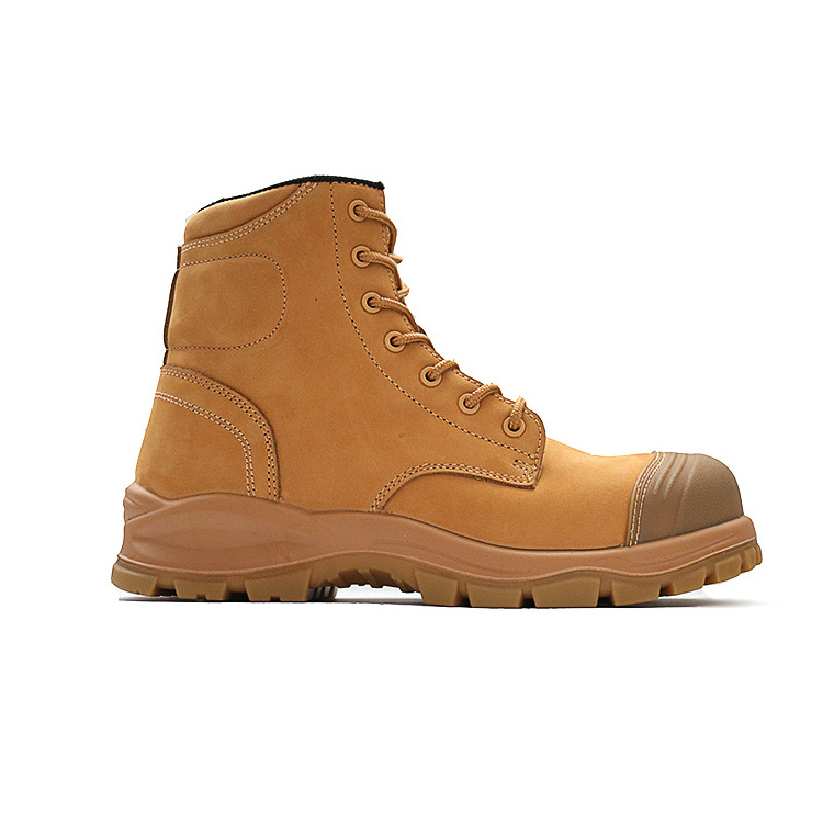 2024 Leather electrician industrial   high cut steel toe work boots construction safety shoe boots