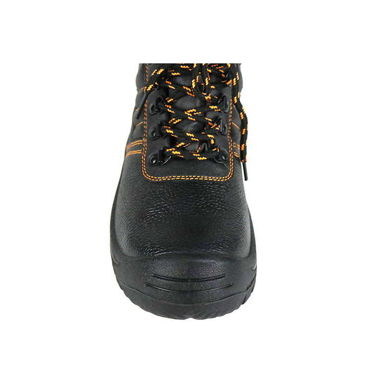 Black steel toe security boots original embossed cow leather men s3 ce approved safety shoes woodland safety shoes for men