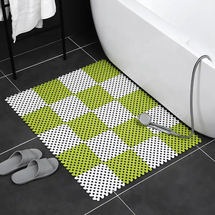 Non-slip Pvc Plastic Waterproof Mat Mesh Mat Bathroom Swimming Pool Kitchen Waterproof Mat