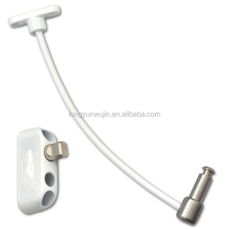 Window Restrictor Child Safety push turn lock for UPVC Window