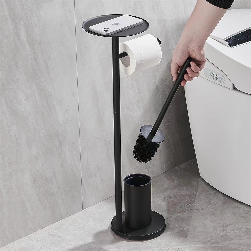 bathroom accessories with tissue holder toilet brush holder cleaning brush toilet brush set